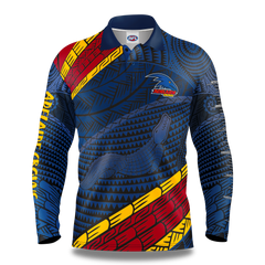 AFL Adelaide Crows 'Koedal' Fishing Shirt - Youth - Ashtabula
