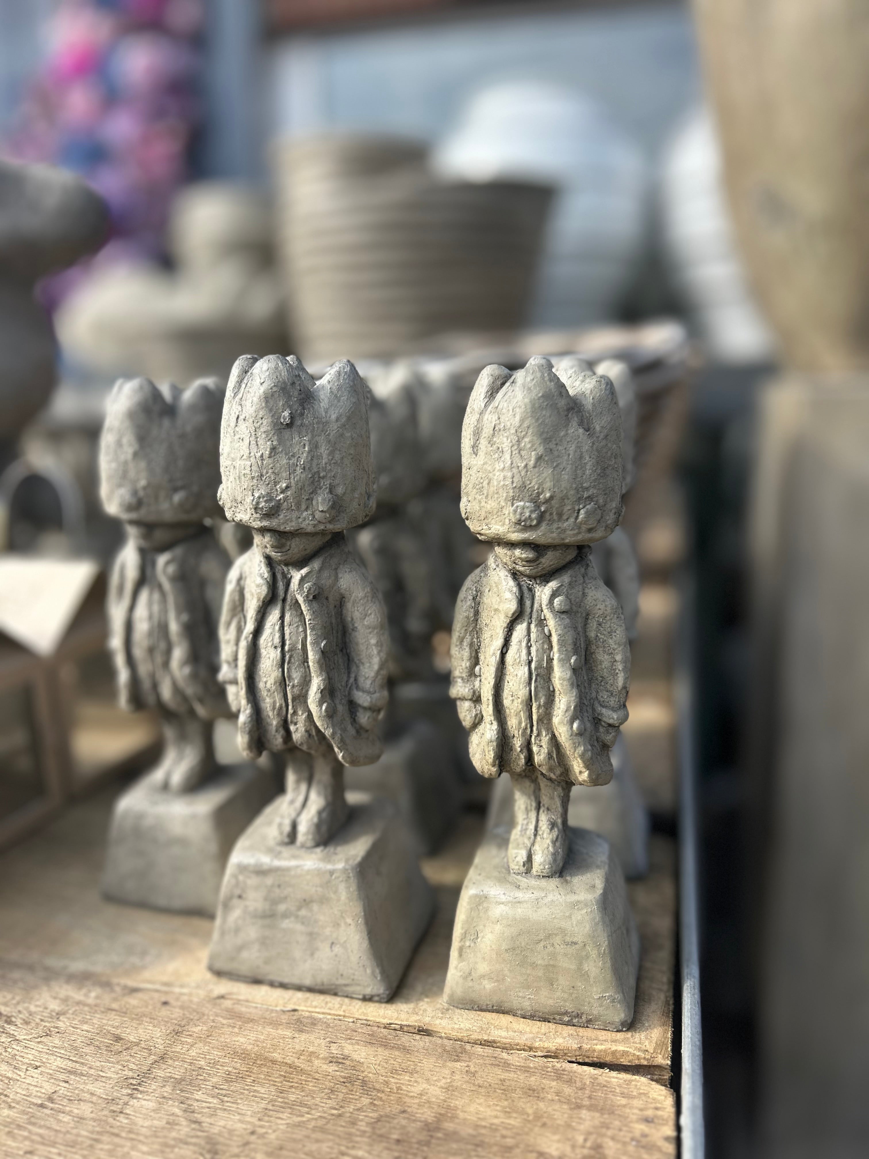 Gartenkunst der kleine Kalle Wirsch