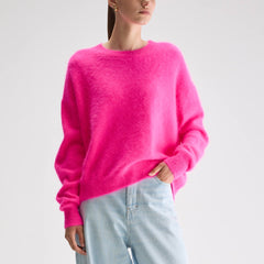 Datus Sweater in Fluo Pink by Bellerose
