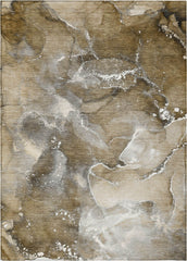 Piper Looms Chantille Watercolors ACN518 Brown Area Rug