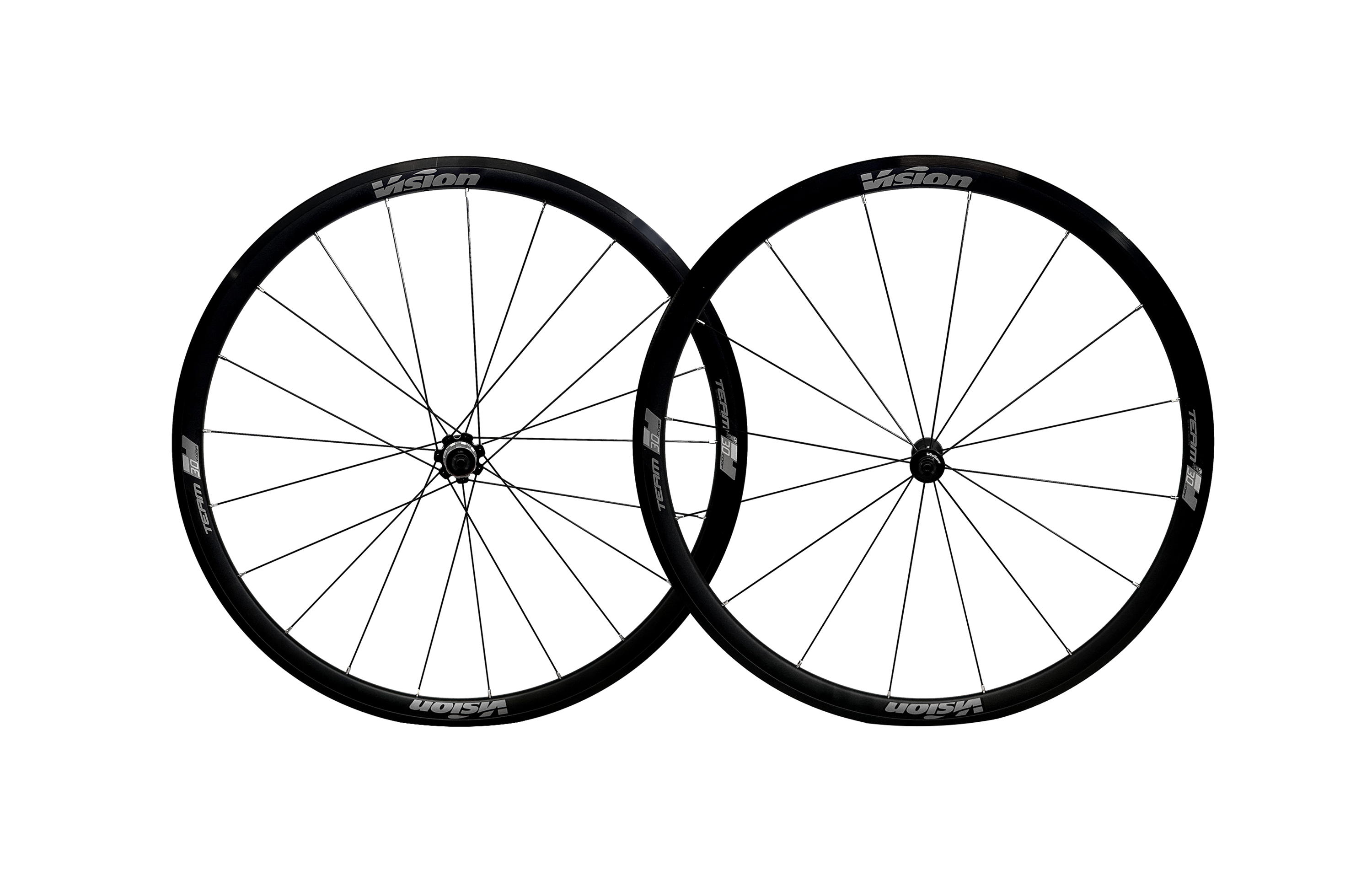 Vision Team 30 Rim Brake Straight Pull Wheelset - Shimano HG - Tubeless Ready - Sportandleisure.com