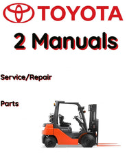 TOYOTA 62-8FD30 FORKLIFT SERVICE REPAIR SHOP PARTS MANUAL