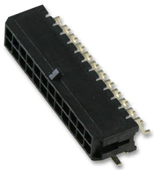 MOLEX 43045-2009 Micro-Fit 3.0 Header, SMT, 2 Row, Right Angle, with Solder Tab, 20 Way, Glow Wire Compatible