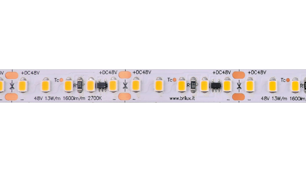 BRIL B18-HL1348830P / 13W 140LED/M 48V 3000K 1600LM IP64 10M FLEX LED HL