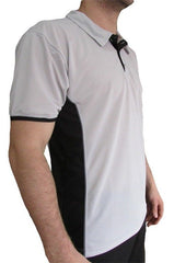 POLERA POLO CON RECORTE  TALLAS XS A XXL