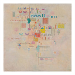 Graceful Ascent, 1934 by Wassily Kandinsky, 16x12"(A3) Poster Print