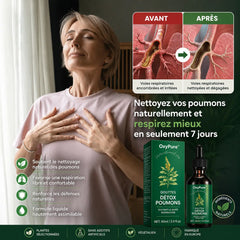 OxyPure™ Gouttes Détox Poumons | Nettoyez vos poumons naturellement et respirez mieux en seulement 7 jours !