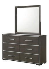 Sharpe Brown Mirror (Mirror Only) from Crown Mark - Luna Furniture