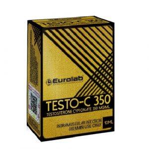 Testo-C Cipionato de Testosterona Eurolab | Corpofit Suplementos