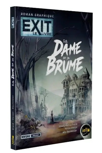 Boîte du jeu de société EXIT BD - La Dame de la Brume - FR - 2 et + joueurs, 180 min, 10 ans+ | AdventureBox