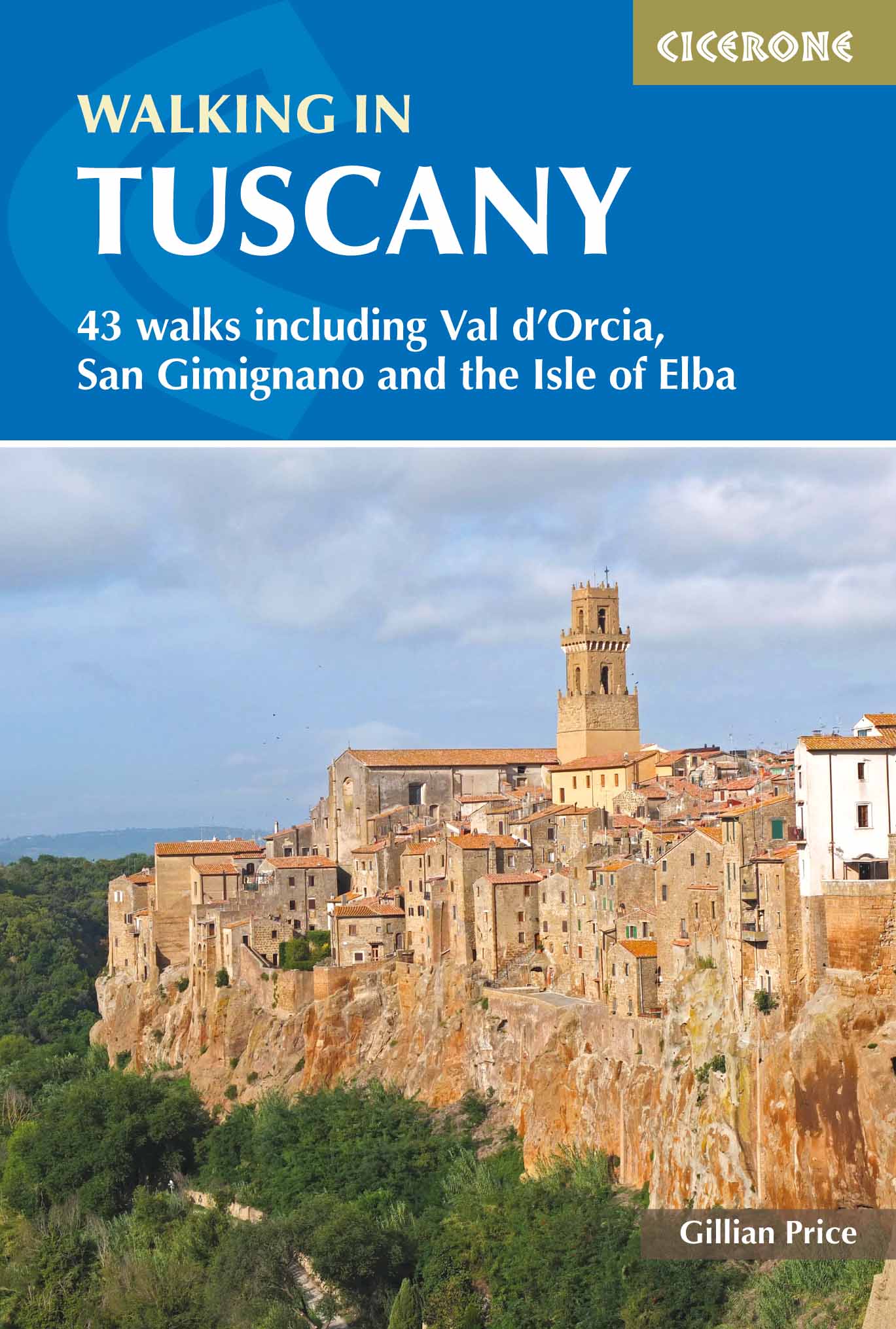 Guide de randonnées (en anglais) - Tuscany walking guide 43 walks | Cicerone guide de randonnée Cicerone Default Title
