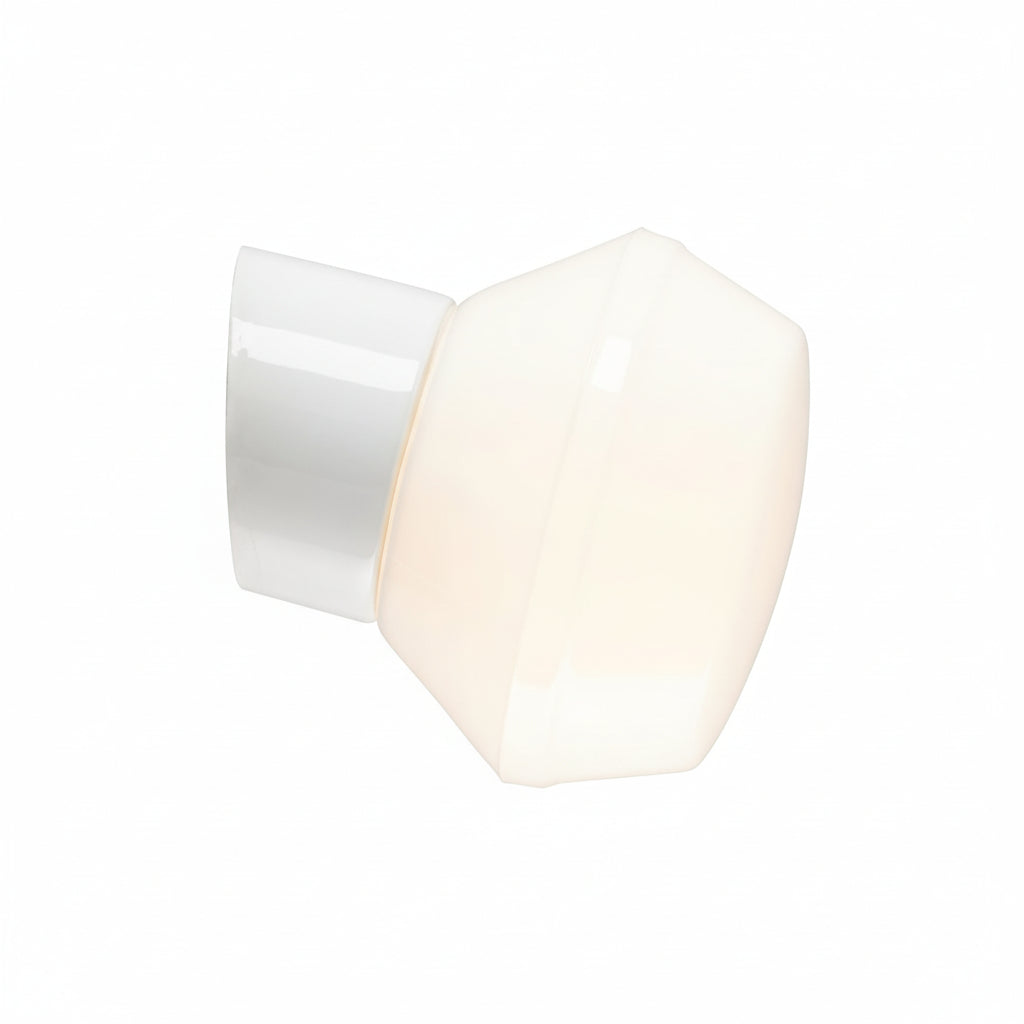 Classic Ifökupa Wandleuchte E27 IP54 Ø84.5mm weiss | Ifö Electric