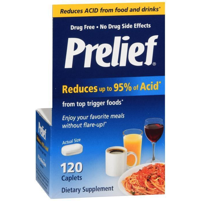 Prelief Acid Reducer Caplets - 120 Count