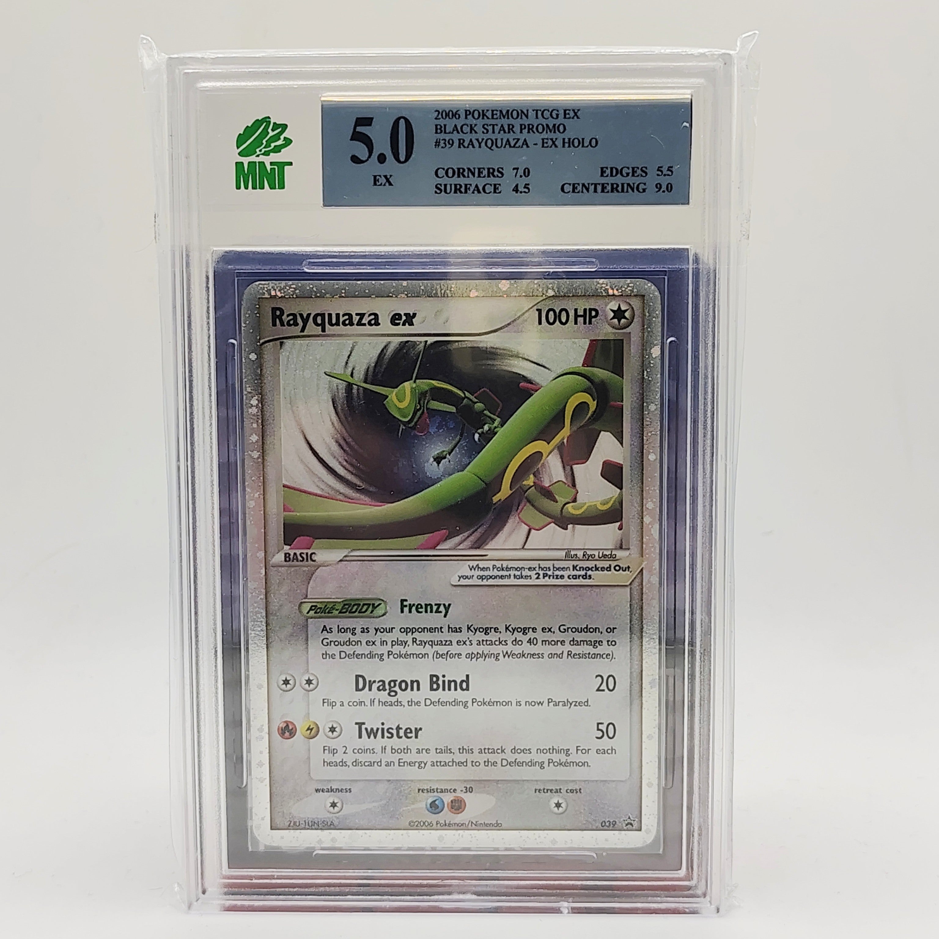 MNT 5 Rayquaza ex Holo - Nintendo Black Star Promos English